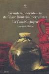 GRANDEZA Y DECADENCIA DE CESAR BIROTTEAU,PERFUMISTA | 9788484282754 | BALZAC DE, HONORE