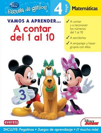 CONTAR DEL 1 AL 10-4AÑ-ESCGEN | 9788444146461 | WALT DISNEY COMPANY