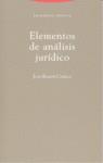 ELEMENTOS DE ANALISIS JURIDICO | 9788481643244 | CAPELLA, JUAN RAMON