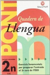 PONT LLENGUA, 2 ESO | 9788478875009 | BRU ROIG, JOSEP MARIA