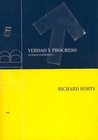 VERDAD Y PROGRESO | 9788449308185 | RORTY, RICHARD