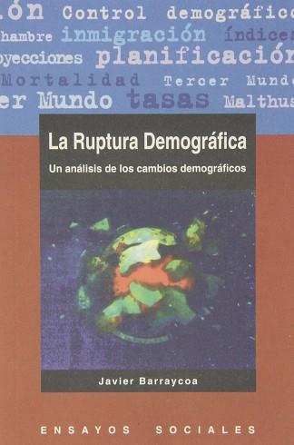 RUPTURA DEMOGRAFICA, LA | 9788421006344 | BARRAYCOA, JAVIER