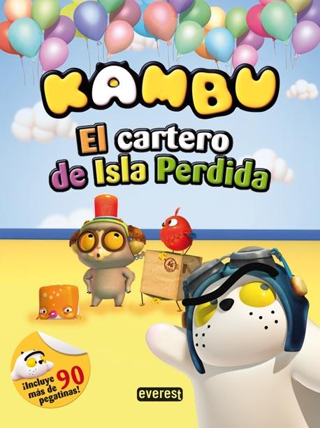 KAMBU. EL CARTERO DE ISLA PERDIDA. LIBRO DE PEGATINAS REUTILIZABLES | 9788444168494 | CHARACTER COREA