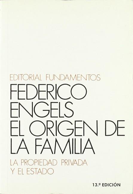 ORIGEN DE LA FAMILIA,EL | 9788424500962 | ENGELS, FRIEDRICH