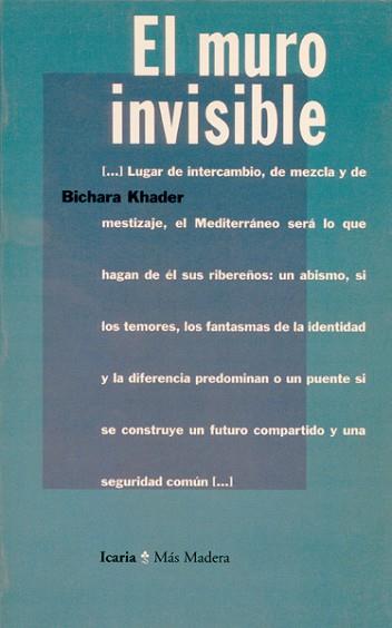 MURO INVISIBLE, EL | 9788474262575 | KHADER, BICHARA