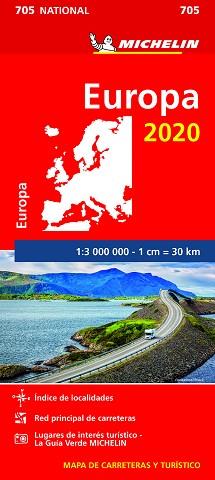 MAPA NATIONAL EUROPA | 9782067244009 | MICHELIN