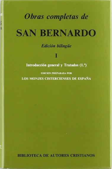 OBRAS COMPLETAS DE SAN BERNARDO VOL. 1 | 9788422011118 | SAN BERNARDO