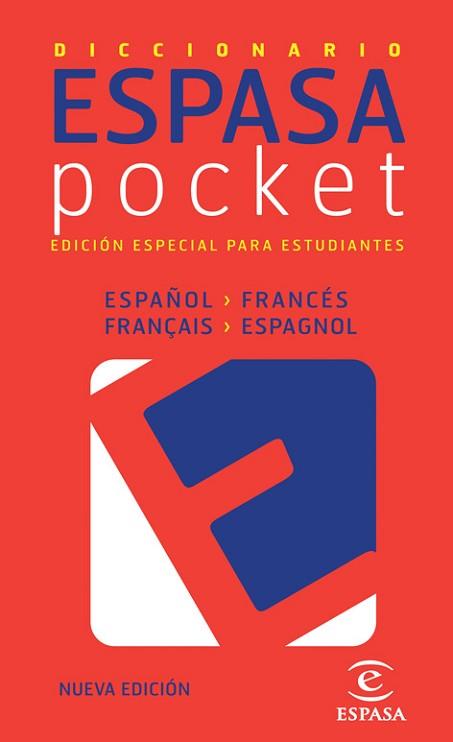 DICCIONARIO ESPASA POCKET (ESPAÑOL/FRANCES-FRANCES/ESPAÑOL) | 9788467020540 | ESPASA CALPE