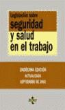 LEGISLACION SOBRE SEGURIDAD Y SALUD EN EL TRABAJO (2002) | 9788430938933 | GONZALEZ BIEDMA, EDUARDO