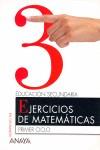 CUADERNO 3 EJERCICIOS MATEMATICAS  PRIMER CICLO ESO | 9788466709217 | VARIOS