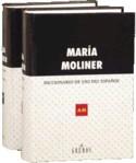 DICCIONARIO DE USO DEL ESPAÑOL (2 VOL.) | 9788424919733 | MOLINER, MARIA