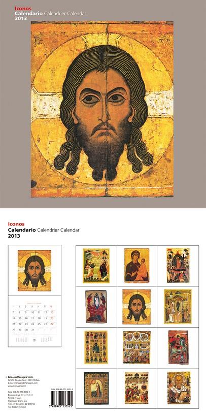 CALENDARIO DE PARED ICONOS 2013 | 9788427133525