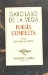 POESIA COMPLETA (GARCILASO DE LA VEGA) | 9788423918966 | GARCILASO DE LA VEGA