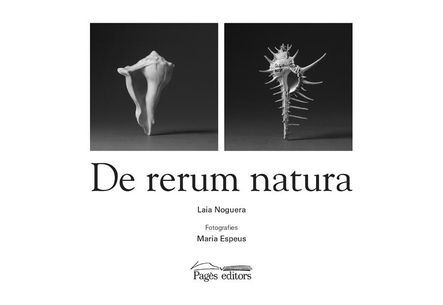 DE RERUM NATURA | 9788413031088 | NOGUERA CLOFENT, LAIA / ESPEUS, MARIA