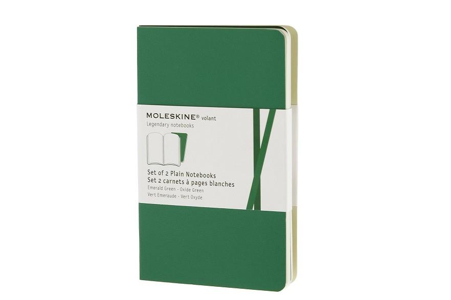 GREEN 2 PLAIN VOLANT NOTEBOOK P VERDE LISO | 9788862937863 | AA VV