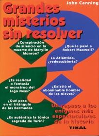 GRANDES MISTERIOS SIN RESOLVER | 9788430580033 | CANNING, JOHN