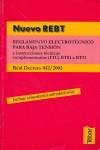 NUEVO REGLAMENTO ELECTRONICO PARA BAJA TENSION (2002) | 9788495447586 | VARIS