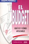 BUDGET, EL | 9788431524166 | PIGNANELLI. GIUSEPPE