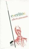 ESCRITOS ALBERTO GIACOMETTI | 9788477388807 | GIACOMETTI, ALBERTO