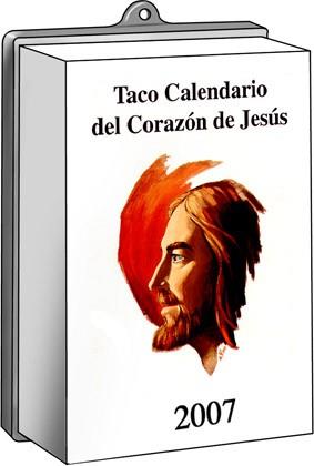 CALENDARIO CORAZON DE JESUS 2007 ( GRANDE ) | 9788427127852 | AA.VV