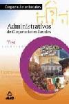 ADMINISTRATIVOS CORPORACIONES LOCALES (TEST) | 9788466523233 | VARIS