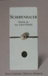 SCHOPENHAUER | 9788429729160 | SCHOPENHAUER, ARTHUR