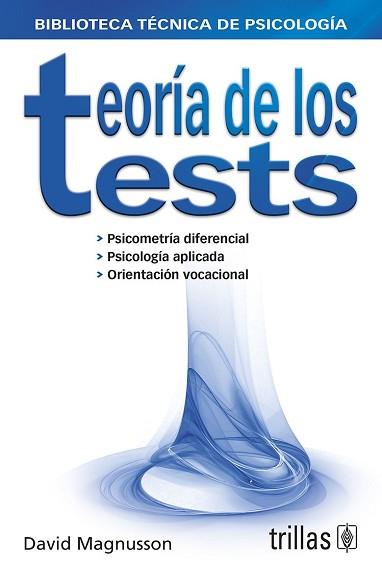 TEORIA DE LOS TEST | 9789682437335 | MAGNUSSON, DAVID