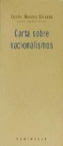 CARTA SOBRE NACIONALISMOS | 9788483070000 | MASNOU BOIXEDA, R.