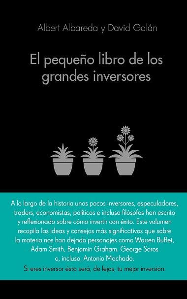 EL PEQUEÑO LIBRO DE LOS GRANDES INVERSORES | 9788416253517 | ALBAREDA, ALBERT / GALÁN, DAVID