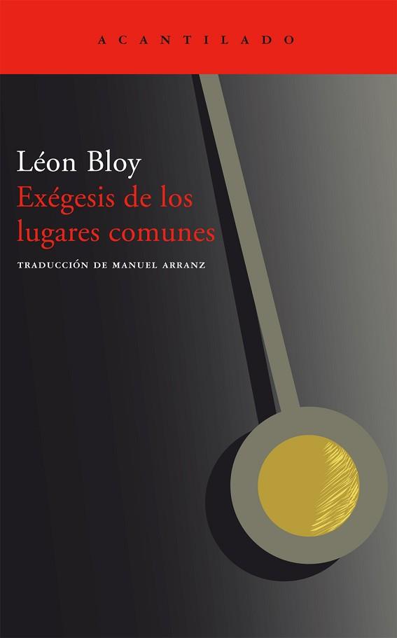 EXEGESIS DE LOS LUGARES COMUNES | 9788496489820 | BLOY, LEON