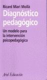 DIAGNOSTICO PEDAGOGICO | 9788434426337 | MARI MOLLA, RICARD