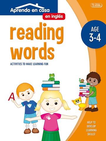 ACTIVIDADES EN INGLÉS (3-4 AÑOS) READING WORDS | 9788499399072 | PATIMPATAM