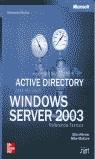 ACTIVE DIRECTORY PARA MICROSOFT WINDOWS SERVER 2003 REF | 9788448139544 | REIMER, STAN/ MULCARE, MIKE