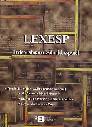 LEXESP LEXICO INFORMATIZADO DEL ESPAÑOL | 9788483381878 | SEBASTIAN GALLES, NURIA