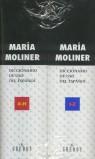 DICCIONARIO DE LENGUA ESPAÑOLA MARIA MOLINER ( ESTUCHE ) | 9788424926892 | MOLINER, MARIA