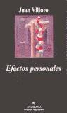 EFECTOS PERSONALES | 9788433961617 | VILLORO, JUAN