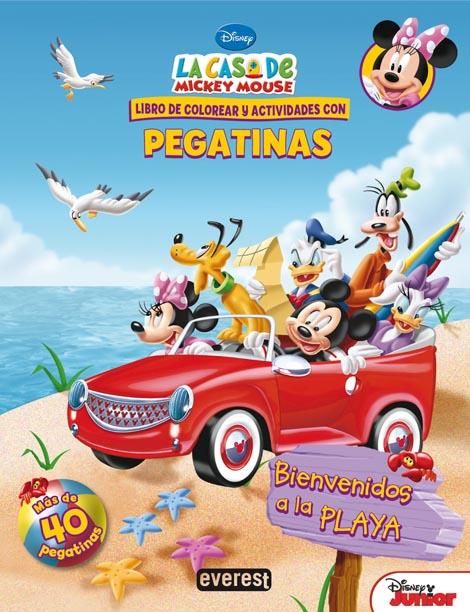 LA CASA DE MICKEY MOUSE. BIENVENIDOS A LA PLAYA. LIBRO DE COLOREAR Y ACTIVIDADES | 9788444168616 | WALT DISNEY COMPANY