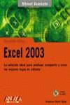 EXCEL 2003 (MANUAL AVANZADO) | 9788441516540 | CHARTE OJEDA, FRANCISCO