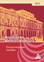 AUXILIAR ADNMINISTRATIVO DE LAS CC LL.TEST | 9788486526177 | MARTOS NAVARRO, FERNANDO