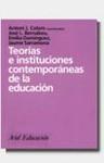 TEORIAS E INSTITUCIONES CONTEMPORANEAS DE LA EDUCA | 9788434426504 | COLOM, ANTONI J.