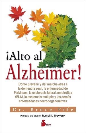 ALTO AL ALZHEIMER! | 9788416233564 | FIFE, DR.BRUCE