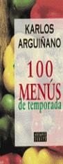 1OO MENUS DE TEMPORADA | 9788483060803 | ARGUIÑANO, KARLOS