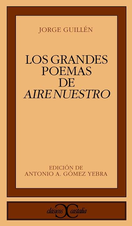 GRANDES POEMAS DE AIRE NUESTRO, LOS | 9788470397301 | GUILLEN, JORGE