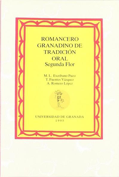 ROMANCERO GRANADINO DE TRADICION ORAL | 9788433821218 | ESCRIBANO PUEO, MARIA LUZ ; FUENTES VAZQ