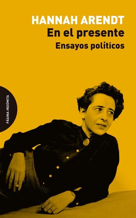 EN EL PRESENTE | 9788494655753 | HANNAH ARENDT