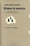 POEMAS DE PROVINCIA | 9788481518801 | GONZALEZ BLANCO, ANDRES