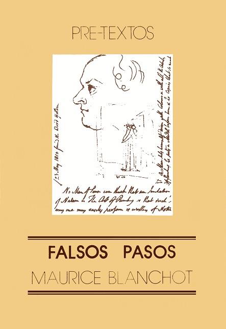 FALSOS PASOS | 9788485081080 | BLANCHOT, MAURICE