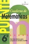 PUENTE CUADERNO DE MATEMATICAS 6 EP | 9788478871995 | NADAL COLOME, JOSE  NADAL MARTI, ROSA  MARTI FUSTE