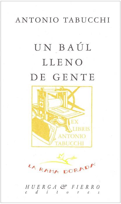 BAUL LLENO DE GENTE UN | 9788489858381 | TABUCCHI, ANTONIO