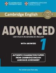 CAMBRIDGE ENGLISH: ADVANCED (CAE) 1 (2015 EXAM) STUDENT'S BOOK WITH ANSWERS | 9781107653511 | CAMBRIDGE